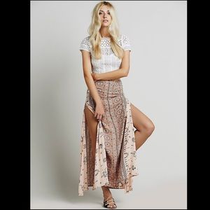 Spell and the Gypsy Coyote Split Maxi Skirt